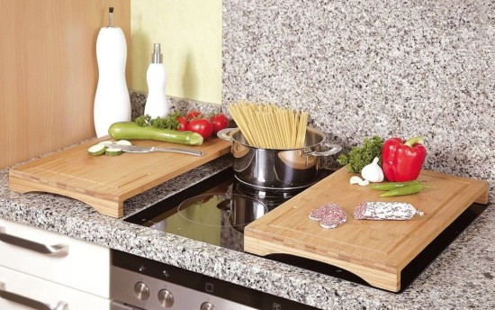 Bambusz vágódeszka, 54 x 28 cm, vastagság 1,6 cm - Kesper