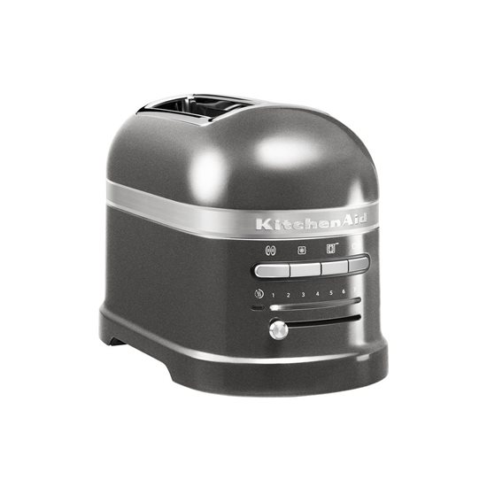 KitchenAid - 1250 W-os Artisan - Medallion Silver - 2 nyílásos kenyérpirító