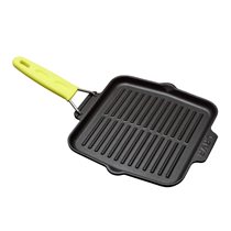Lava grill serpenyő  21 x 21 cm, sárga
