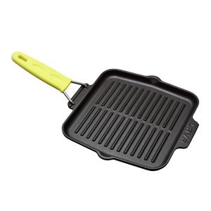 Lava grill serpenyő  21 x 21 cm, sárga