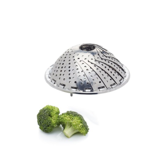 Állítható kosár gőzöléshez, 23 cm, rozsdamentes acél - Kitchen Craft
