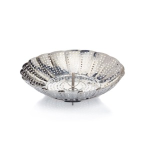 Állítható kosár gőzöléshez, 23 cm, rozsdamentes acél - Kitchen Craft