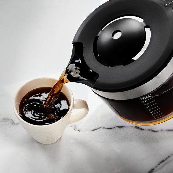 KitchenAid - 1,7 L / 1100 W - Onyx Black - Programozható kávéfőző