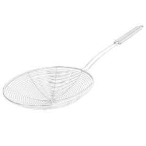 Pókháló típusú szűrő, rozsdamentes acél, 18 cm - Zokura