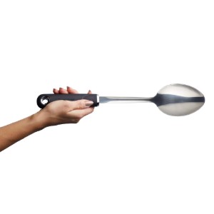 Rozsdamentes acél főzőkanál, 33,5 cm, “MasterClass” - Kitchen Craft