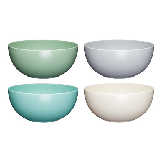 4 darabos melamin tálkészlet, 15 cm - Colourworks