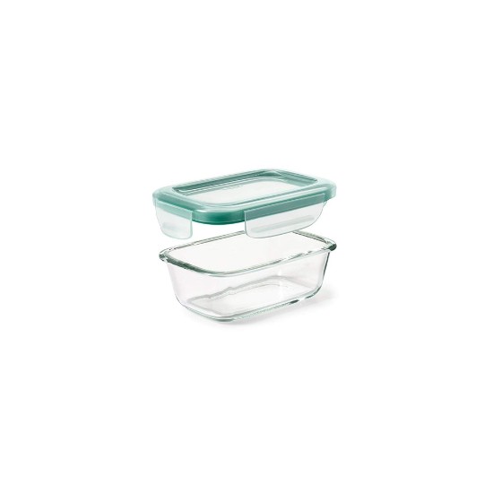 OXO Négyzet alakú tárolódoboz 15,7 x 10,9 x 6,3 cm, 380 ml