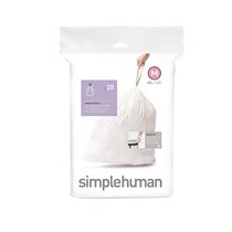 Simplehuman - M kódú ~ 45 literes / 20 db, műanyag szemeteszsákok