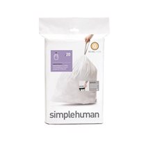 simplehuman szemeteszsák kód Q, 50-65 L/ 20 darab műanyag