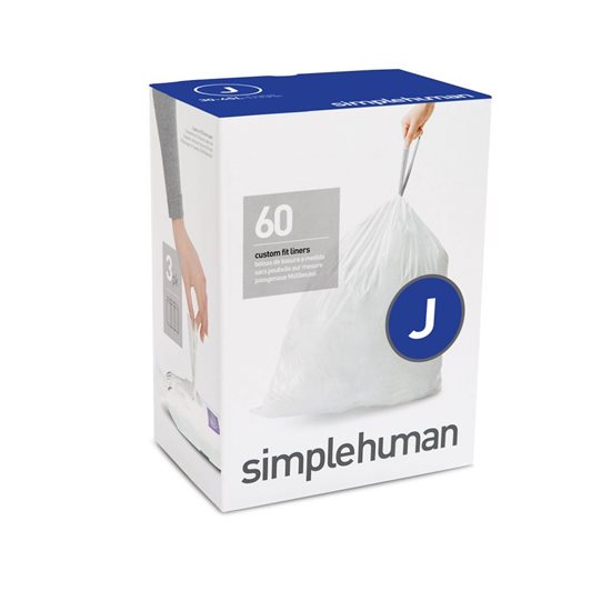 Simplehuman - J kódú 30-45 L-es / 60 db, műanyag szemeteszsákok