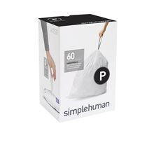 Simplehuman - P kódú 50-60 L-es / 60 db, műanyag szemeteszsákok