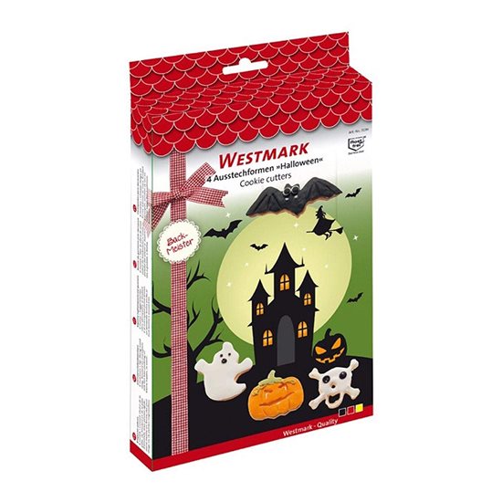 Westmark 4 darabos forma-vágókészlet"Halloween"