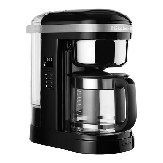 KitchenAid - 1,7 L / 1100 W - Onyx Black - Programozható kávéfőző