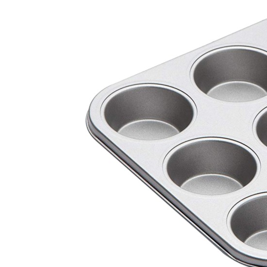 Kitchen Craft muffin sütő, 35 x 27 cm, acél