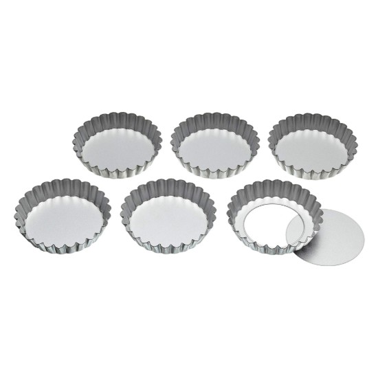 Kitchen Craft 6 darabos sütemény forma készlet, 10 cm