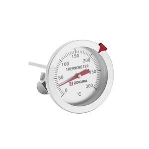 Zokura -  0°C - 300°C mérőskálás konyhai hőmérő 