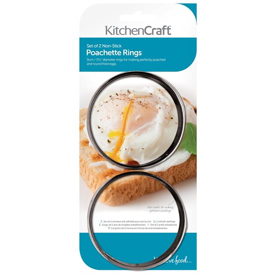 Kitchen Craft 2 darabos gyűrűkészlet tojásnak