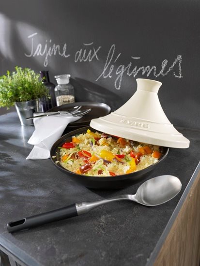 Staub öntöttvas Tajine kerámia fedővel 20 cm, Black Matte