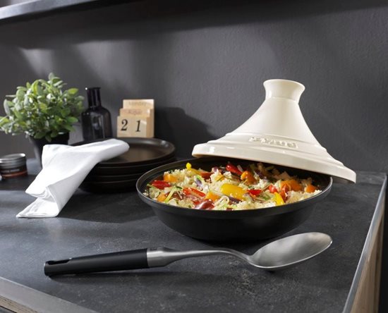 Staub öntöttvas Tajine kerámia fedővel 20 cm/0,6 l, Cream