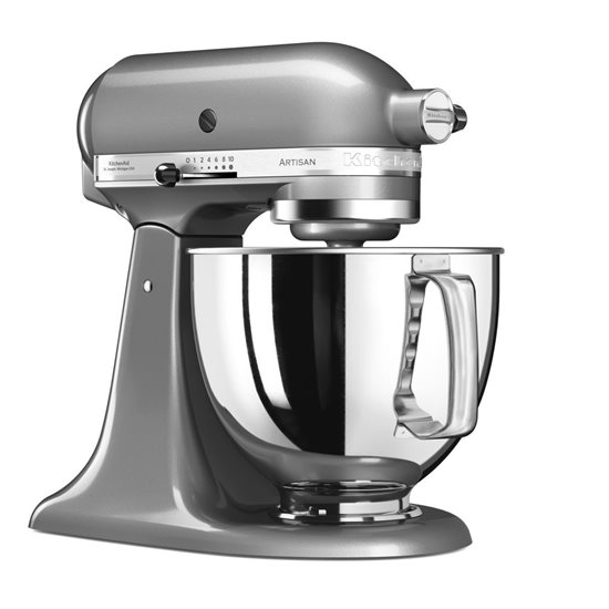 KitchenAid - Artisan Robotgép, 4.8L, 125-ös modell, Contour Silver 