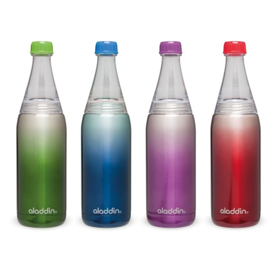 Aladdin Kulacs 600 ml Fresco Twist&Go, piros