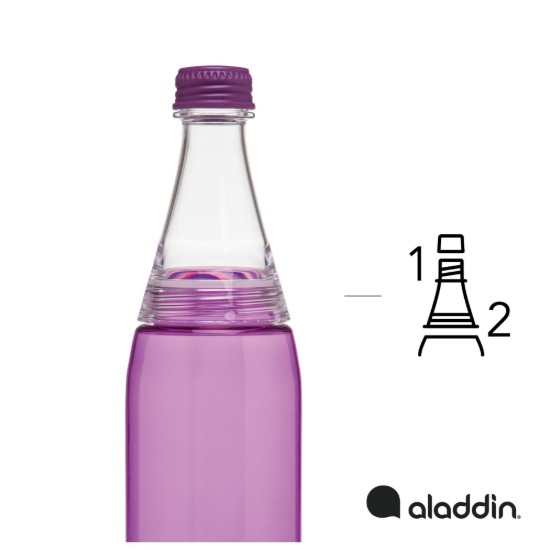 Aladdin Kulacs 700 ml Fresco Twist&Go, lila