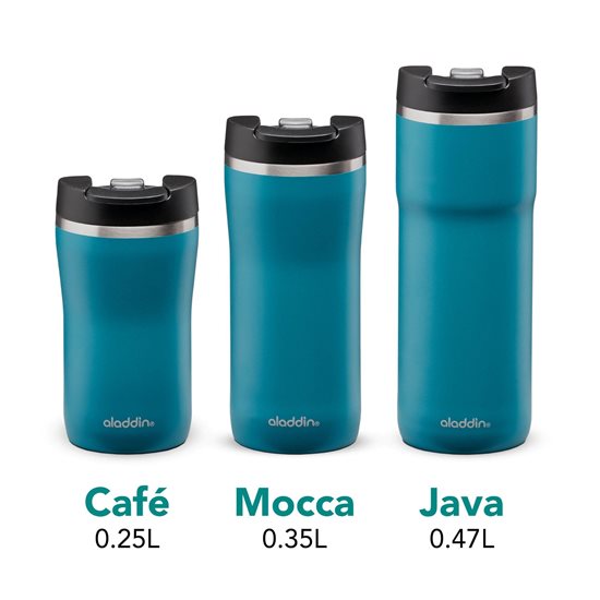 Aladdin Java Thermavac termosz, 470 ml, Aqua Blue