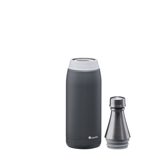 Aladdin - 600 ml-es Slate Grey rozsdamentes acél palack - Thermavac