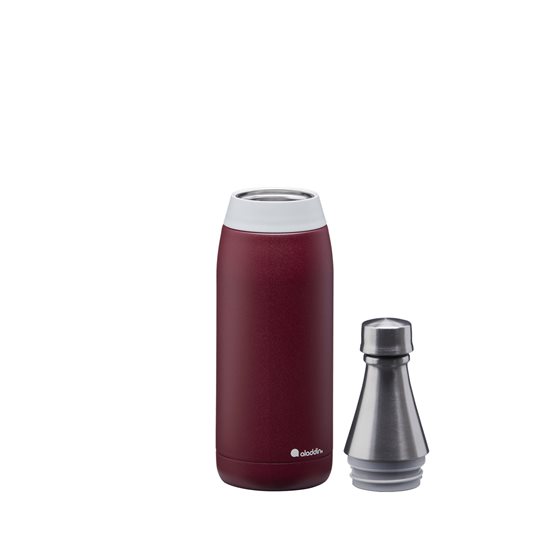 Aladdin - 600 ml-es Burgundy Red rozsdamentes acél palack - Thermavac