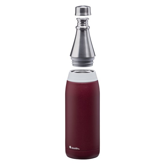 Aladdin - 600 ml-es Burgundy Red rozsdamentes acél palack - Thermavac
