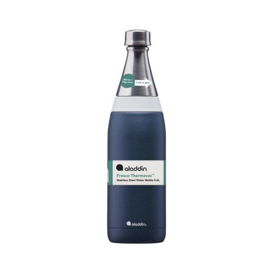 Aladdin - 600 ml-es Deep Navy rozsdamentes acél palack - Thermavac