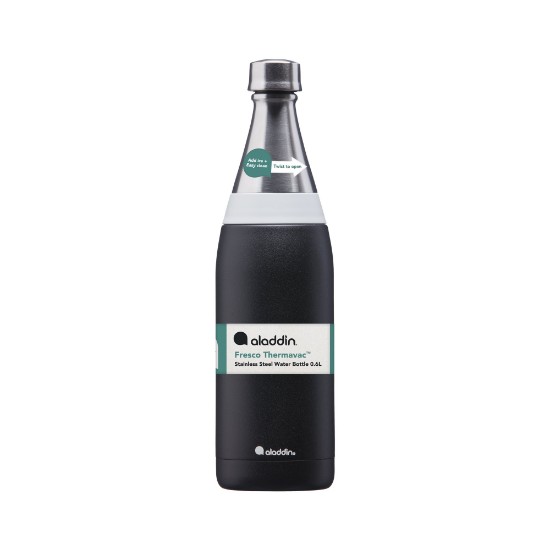 Aladdin - 600 ml-es Lava Black rozsdamentes acél palack - Thermavac