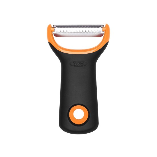 Julienne peeler, rozsdamentes acél, narancs - OXO