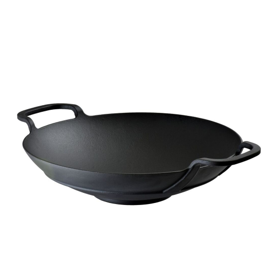 LAVA ~ 38 cm-es öntöttvas Wok