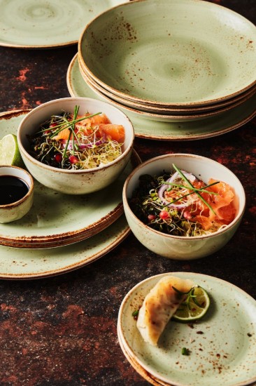 Vacsoratál, 23 cm, "Craft Green" - Steelite