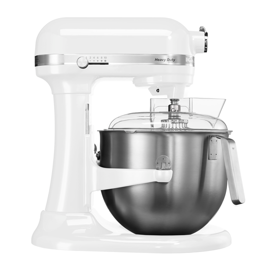 KitchenAid - 6,9 literes nagy teherbírású - Heavy Duty; White (Fehér) - konyhai keverő 