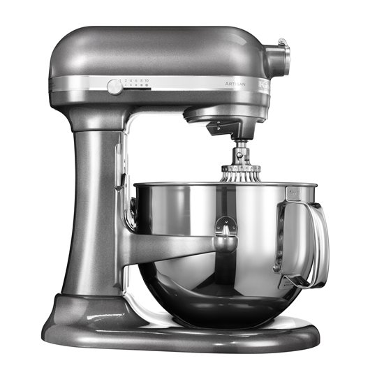 KitchenAid - 6,9 literes - 7580-as modell - Medallion Silver - Artisan konyhai keverő