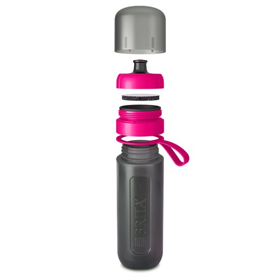 BRITA Fill&Go Active vízszűrős kulacs (rózsaszín)