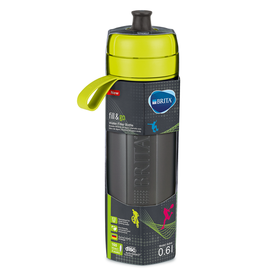 BRITA Fill&Go Active vízszűrős kulacs  (zöld)