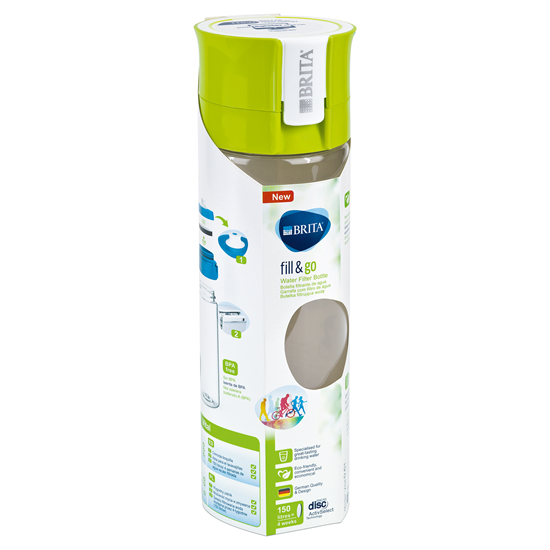 BRITA Fill&Go Vital vízszűrős kulacs, zöld