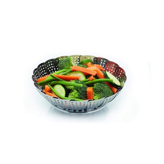 Állítható kosár gőzöléshez, 23 cm, rozsdamentes acél - Kitchen Craft