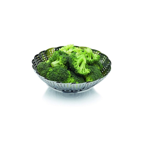 Állítható kosár gőzöléshez, 23 cm, rozsdamentes acél - Kitchen Craft