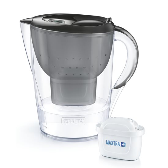 BRITA - 3.5 literes - szürke - Marella XL  vízszűrő kancsó, Maxtra+  szűrővel