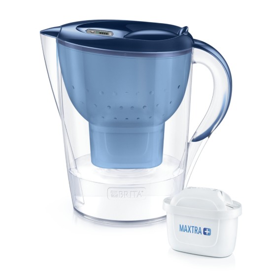 BRITA - 3.5 literes - kék - Marella XL vízszűrő kancsó, Maxtra+  szűrővel