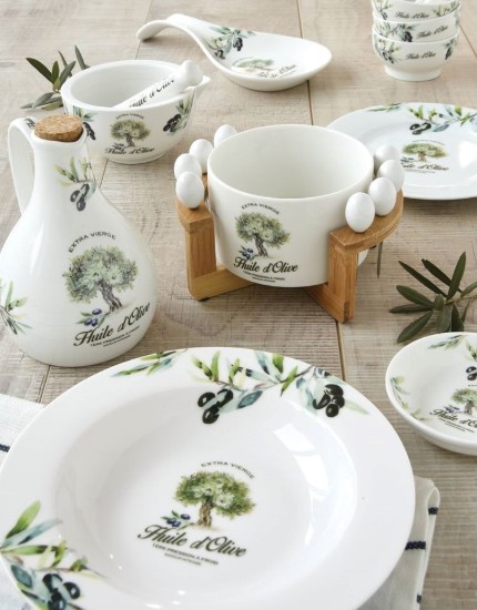 Nuova R2S porcelán fűszertartó, 9 darabos “Huile d’Olive”