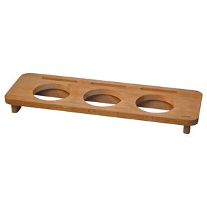 Fa állvány 3 mini-serpenyőhöz, átmérője 10 cm, LAVA
