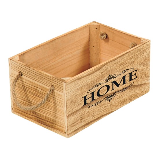 Tárolódoboz, 25,6 x 17 cm, paulownia fa - Kesper