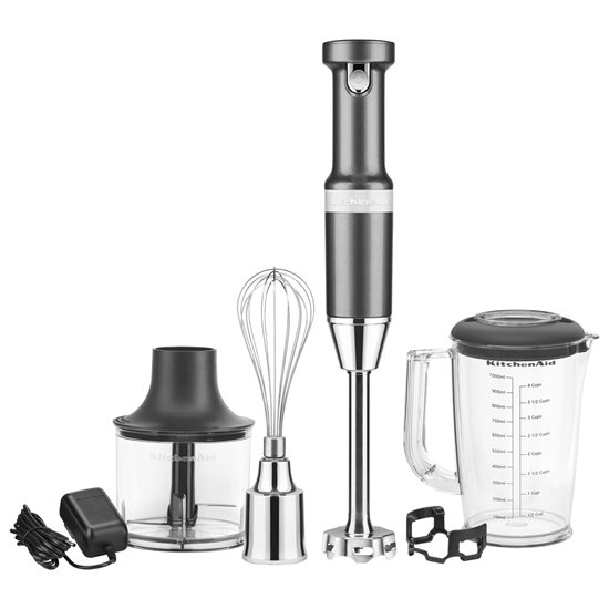 Akkus botmixer, Artisan, Medallion Silver - KitchenAid