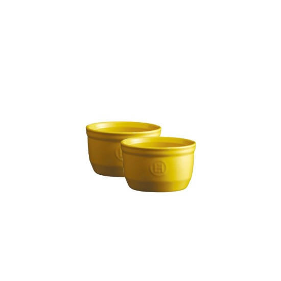 Emile Henry 2 darabos ramekin tárolódoboz készlet, 9 cm Provence Yellow