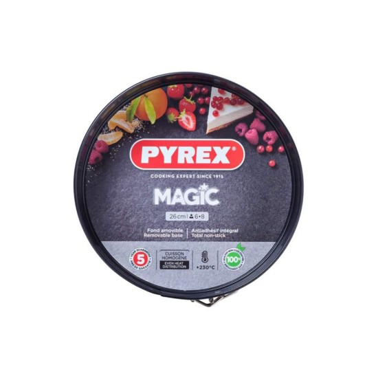 Tepsi, szénacél, 26 cm, "Magic" - Pyrex